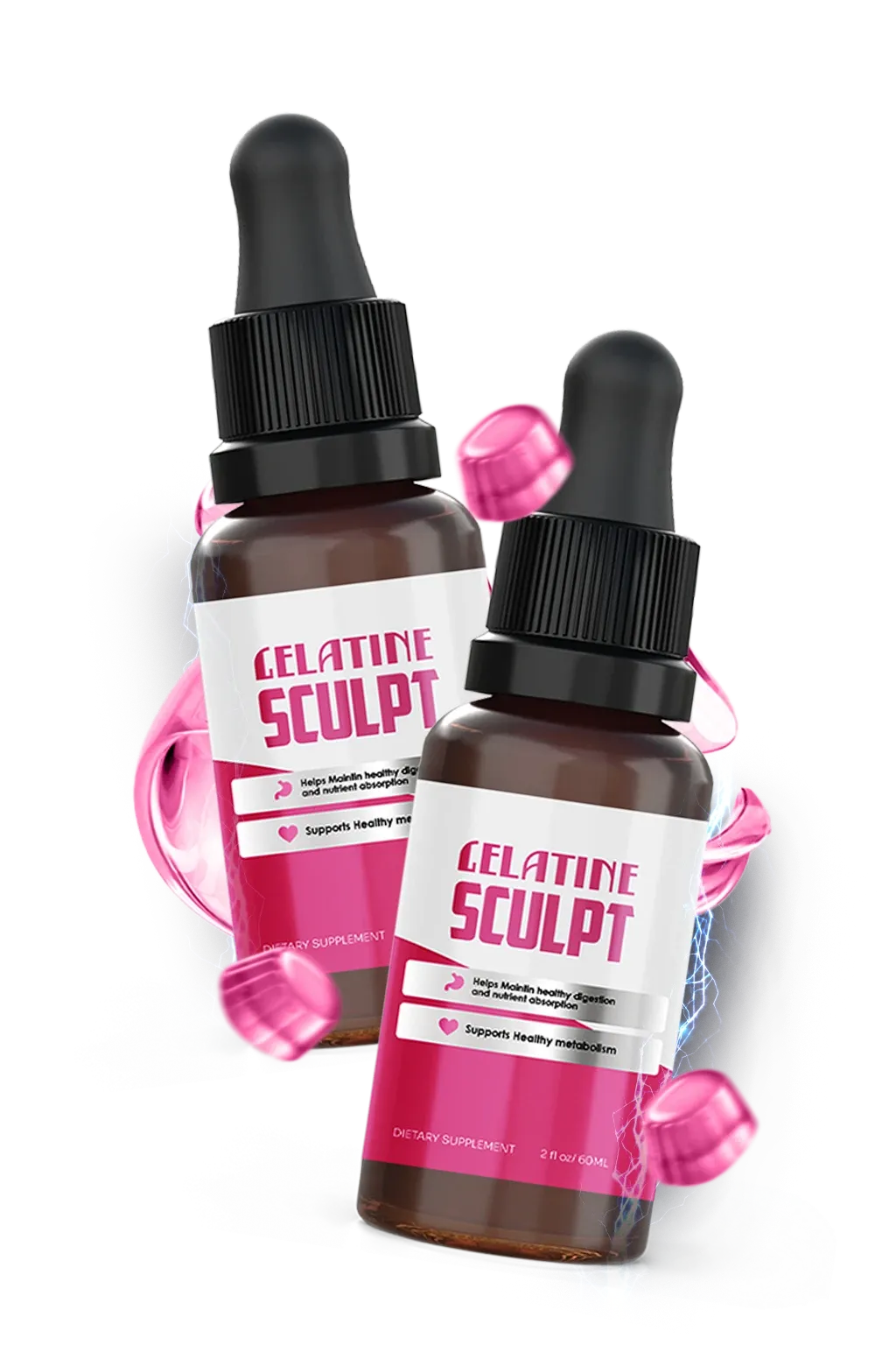 Gelatine Sculpt Supplement — Natural Weight Loss Drops
